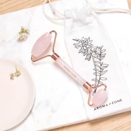 Roller visage quartz rose